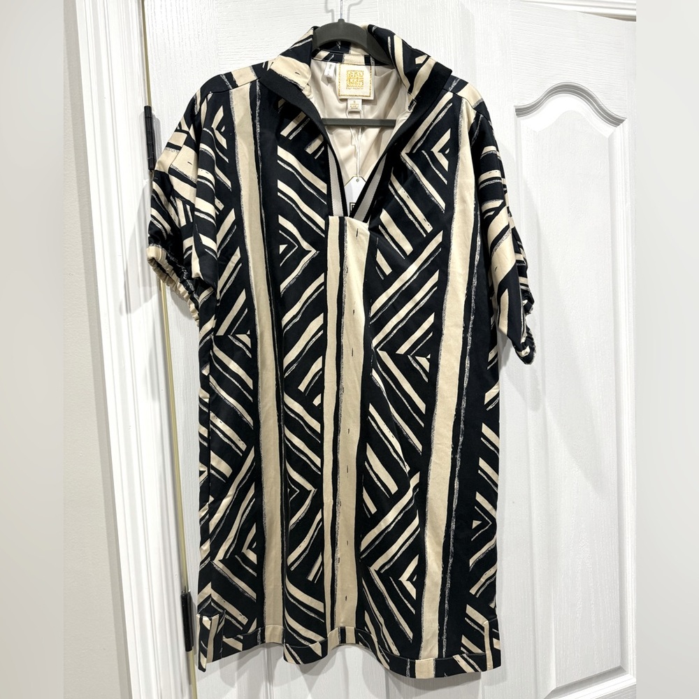 Emily McCarthy Poppy dress in plaid noir
